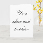 Greeting Cards, Photo Cards, Picture Cards Kaart (Gele Bloem)