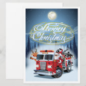 Greeting Chrustmas-kaart Feestdagenkaart (Voorkant / Achterkant)