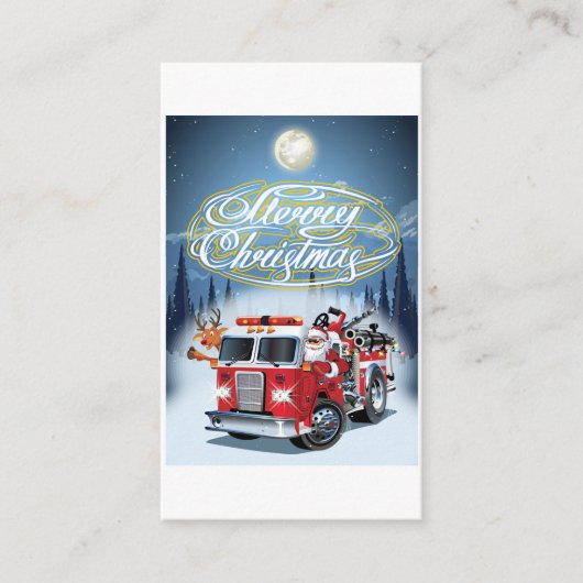 Greeting Chrustmas-kaart Informatiekaartje (Voorkant)