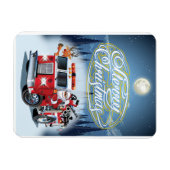Greeting Chrustmas-kaart Magneet (Horizontaal)