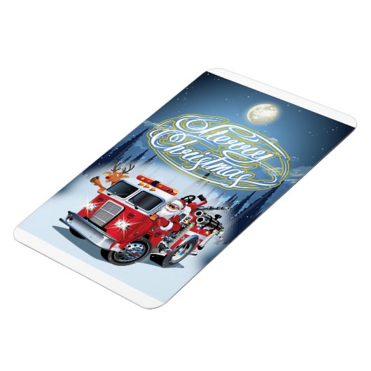 Greeting Chrustmas-kaart Magneet (Linkerzijde)