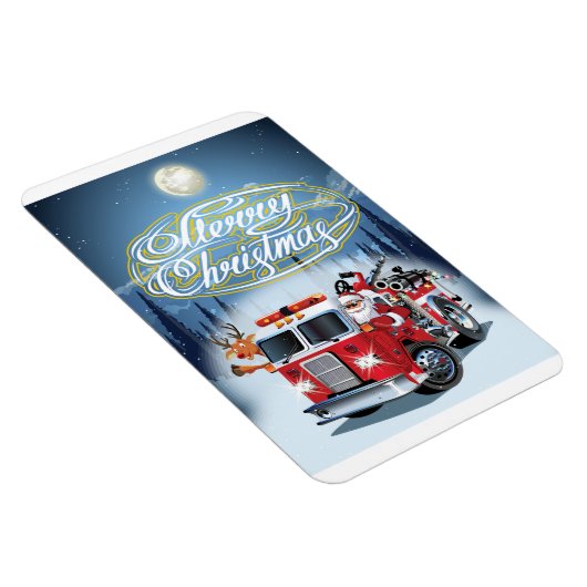 Greeting Chrustmas-kaart Magneet (Rechterzijde)