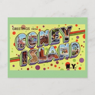 Greeting from CONEY ISLAND New York Briefkaart