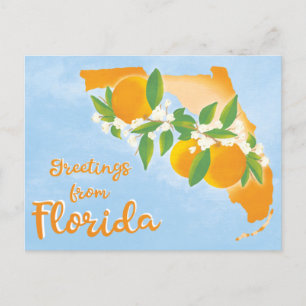 Greeting from Florida State Moving New Address Feestdagenkaart