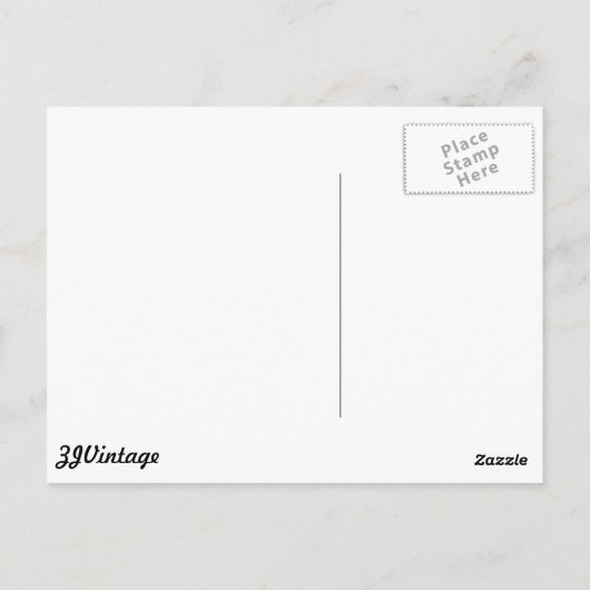 Greeting from Indiana  briefkaart (Achterkant)