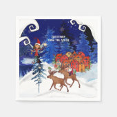 Greeting from the North Moose Village Servet (Voorkant)