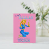 Greeting of Dallas Texas Briefkaart (Staand voorkant)