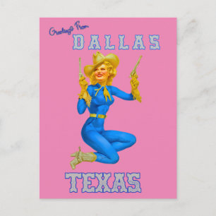 Greeting of Dallas Texas Briefkaart