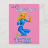 Greeting of Dallas Texas Briefkaart (Voorkant)
