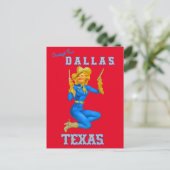 Greeting of Dallas Texas Briefkaart (Staand voorkant)