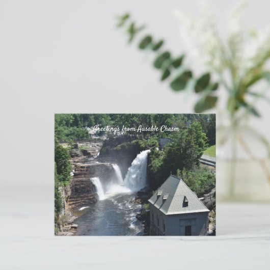 Greeting van het Briefkaart van de Abruikbare Chas (Staand voorkant)