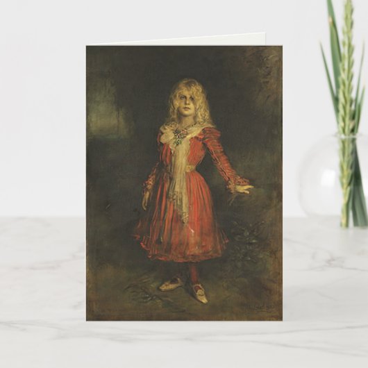 Greetingcard met Franz von Lenbach Kaart (Voorkant)