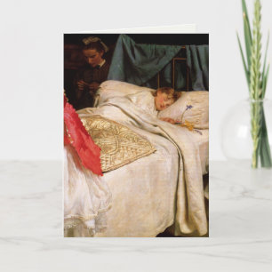 Greetingcard met John Everett Millais die schilder Kaart