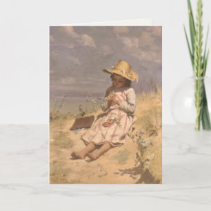 Greetingcard met Paul Peel Painting Kaart