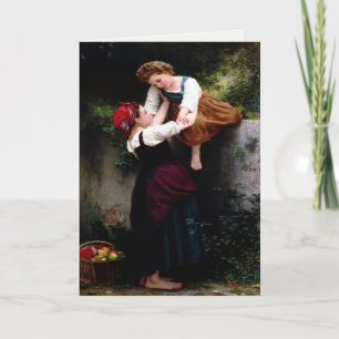 Greetingcard met William Bouguereau schilderen Kaart