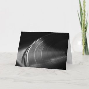 GreetingCard: Vinylrecord en Platenspeler Kaart