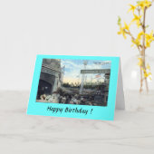 Greetings Card - Coney Island, NYC Kaart (Gele Bloem)