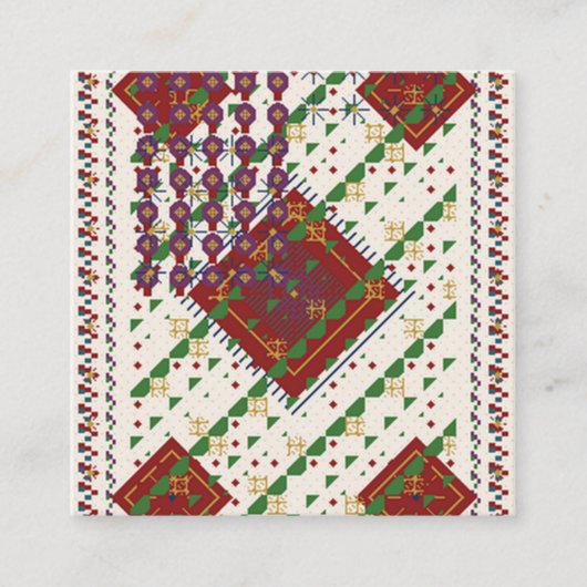 Greetings card informatiekaartje (Voorkant)