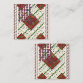 Greetings card informatiekaartje (Voorkant / Achterkant)