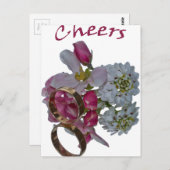 Greetings - Cheers Briefkaart (Voorkant / Achterkant)