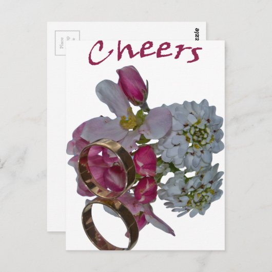 Greetings - Cheers Briefkaart (Voorkant / Achterkant)