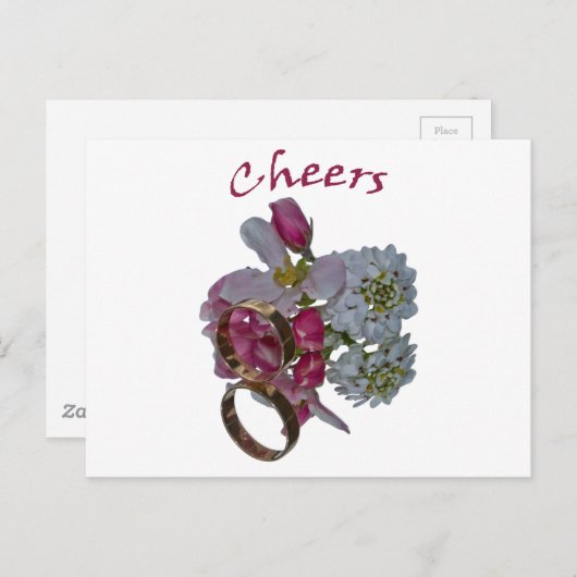 Greetings - Cheers Briefkaart (Voorkant / Achterkant)