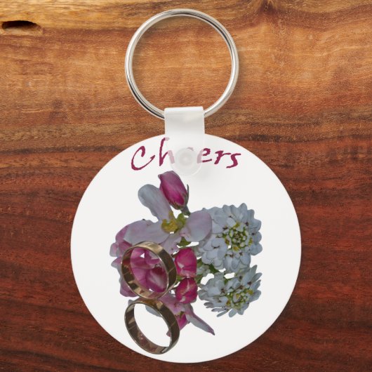 Greetings - Cheers Sleutelhanger (Voorkant)