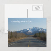 Greetings from Alaska Briefkaart (Voorkant / Achterkant)