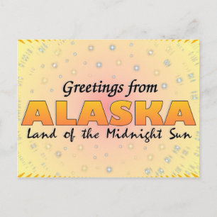 Greetings from Alaska Briefkaart