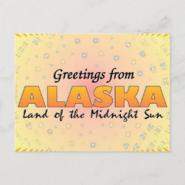 Greetings from Alaska Briefkaart
