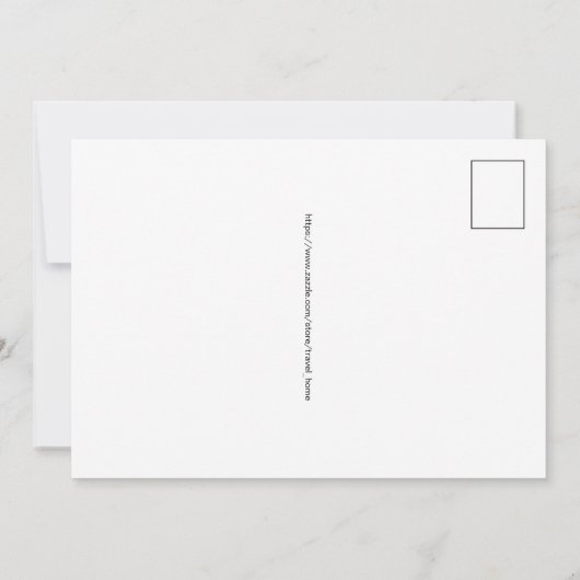 Greetings From Cape Cod 5x7 Map Postcard Bedankkaart (Achterkant)