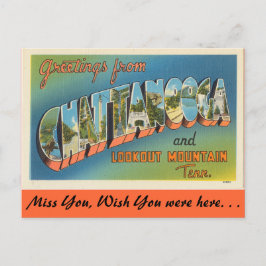 Greetings from Chattanooga Briefkaart
