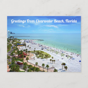 Greetings from Clearwater Beach, Florida Briefkaar Briefkaart
