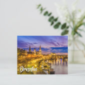Greetings From Dresden, Germany Briefkaart (Staand voorkant)