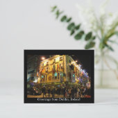 Greetings from Dublin, Ierland Briefkaart (Staand voorkant)