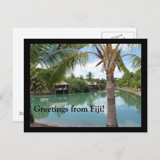 Greetings from Fiji Briefkaart (Voorkant / Achterkant)