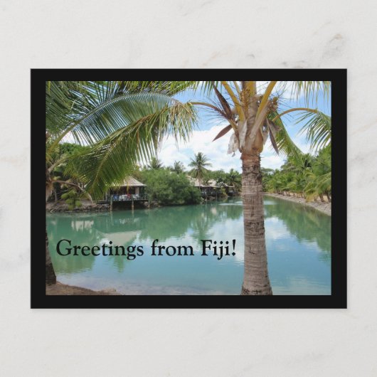 Greetings from Fiji Briefkaart (Voorkant)