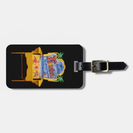 Greetings from Florida Bagagelabel (Voorkant horizontaal)