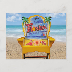 Greetings from Florida Briefkaart