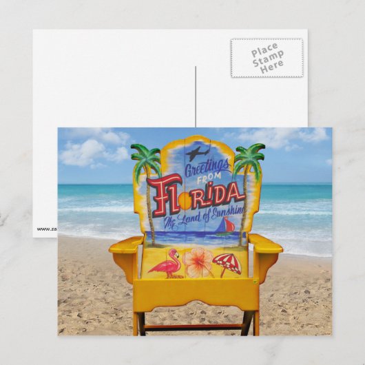 Greetings from Florida Briefkaart (Voorkant / Achterkant)