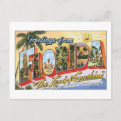 Greetings from Florida Briefkaart (Voorkant)