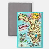 Greetings from Florida Magneet (Voorkant / Achterkant)