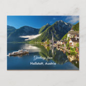 Greetings from Hallstatt, Austria Briefkaart (Voorkant)