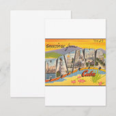 Greetings From Havana Cuba Save The Date (Voorkant / Achterkant)