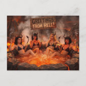 Greetings From HELL Briefkaart (Voorkant)