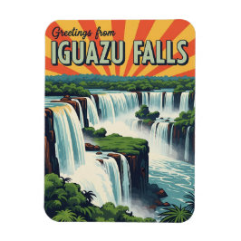 Greetings from Iguazu Falls Magneet