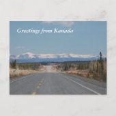 Greetings from Kanada Briefkaart (Voorkant)
