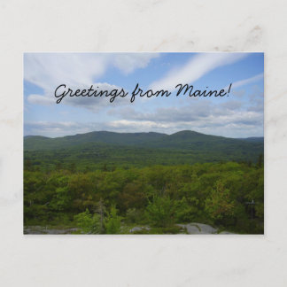 Greetings from Maine Postcard Briefkaart