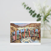 Greetings From Nevada Briefkaart (Staand voorkant)