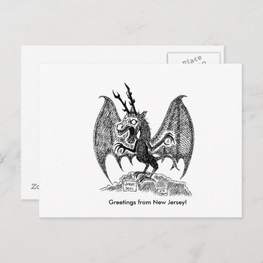 Greetings from New Jersey! Briefkaart (Voorkant / Achterkant)